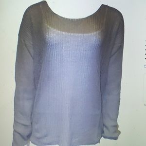 BB Dakota Knit Sweater Lightweight Sheer Brown Goa